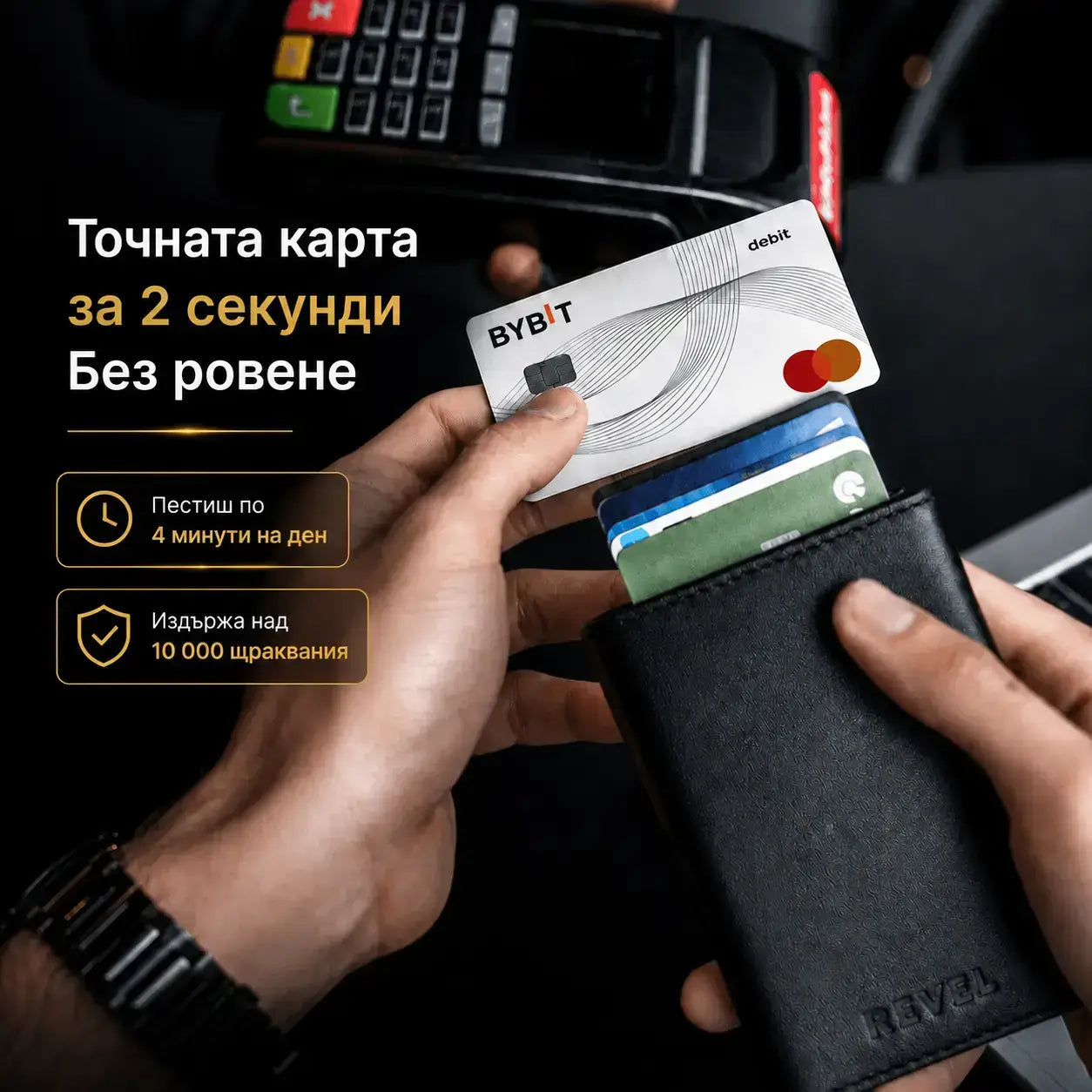 Портфейлът, който вдига статуса