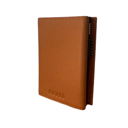 Проследимият кожен портфейл EP302 с RFID защита