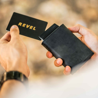 Кожен портфейл с RFID защита