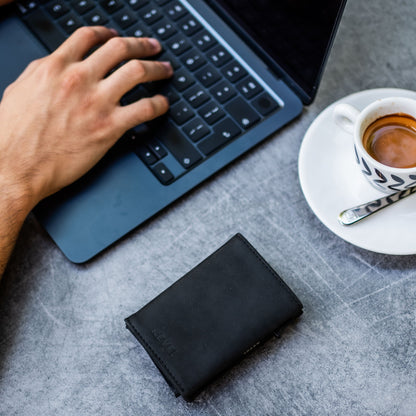 Кожен портфейл с RFID защита