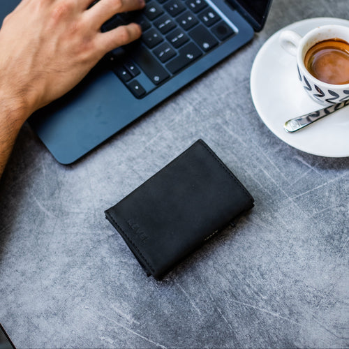 Кожен портфейл с RFID защита