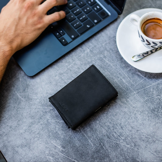 Кожен портфейл с RFID защита